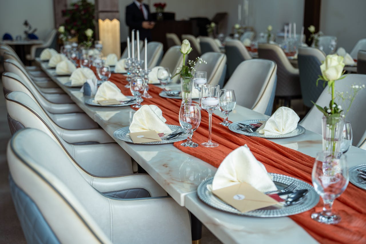 Annual Dinner setting