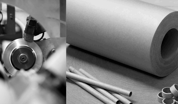 The costruction of a cardboard tube